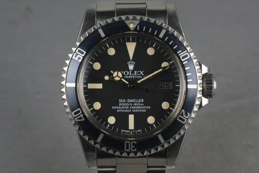 1982 Rolex Sea Dweller 1665 Mark 1 Complete