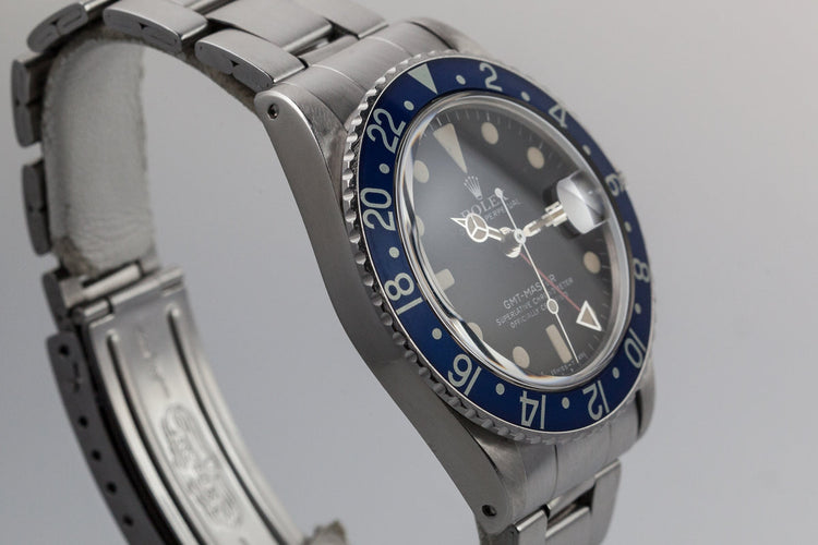 1978 Rolex GMT 1675 Blueberry