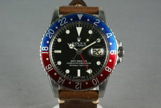 Rolex GMT 1675 with Mark 1 Dial