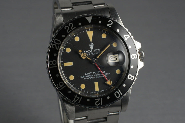 1981 Rolex GMT 16750 with Box