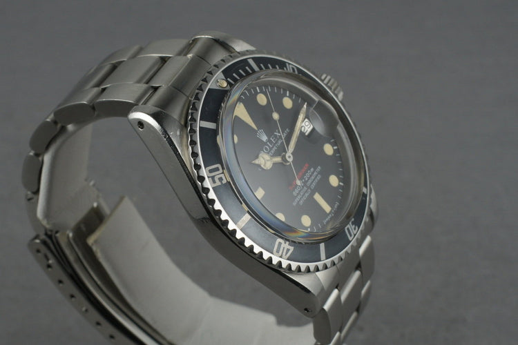 Rolex Red Submariner 1680 Mark 4 Dial