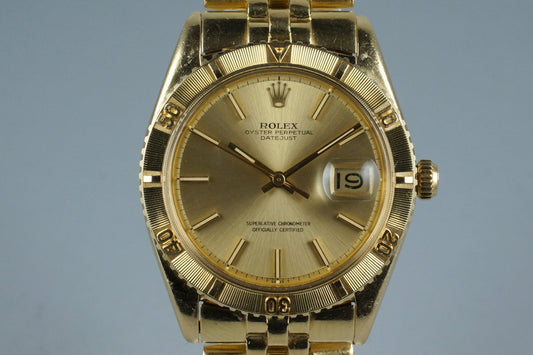 1973 Rolex YG DateJust Thunderbird 1625