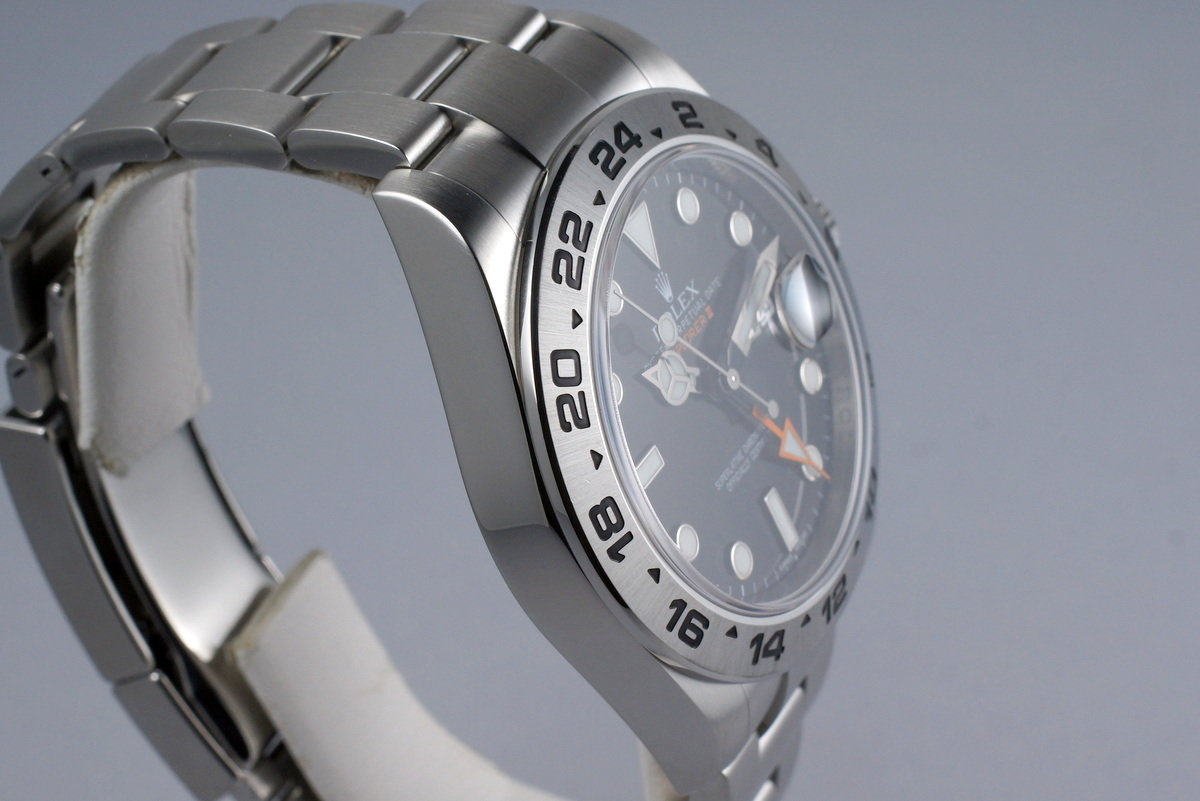 HQ Milton - 2012 Rolex Explorer II 216570 Black Dial with Box and