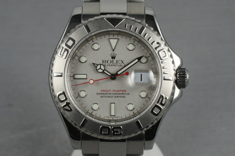 1999 Rolex Platinum and Stainless Steel Yacht-Master 16622