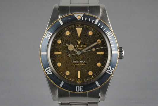 1958 Rolex Submariner 5508 Tropical Dial