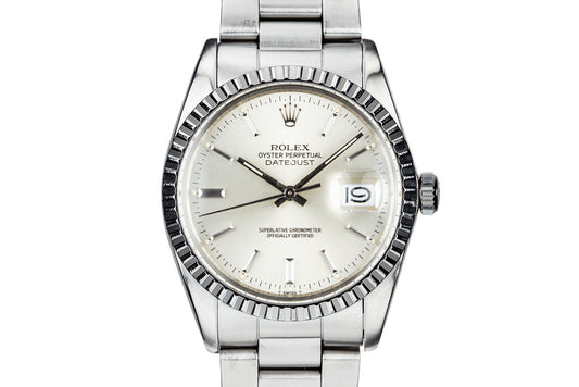 1981 Rolex DateJust 16030 Silver Dial