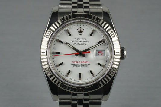 2003 Rolex DateJust 116264 Turn-O-Graph