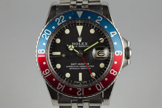 1966 Rolex GMT 1675 Mark 0 Dial