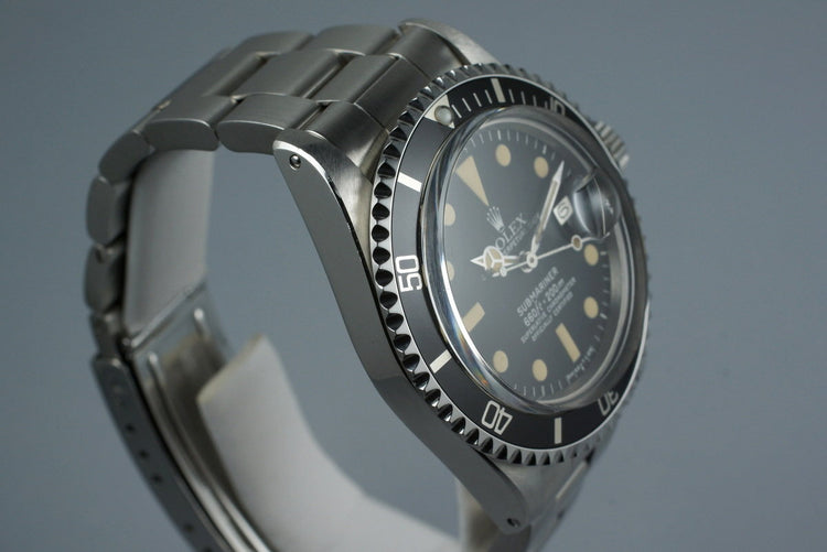 1973 Rolex Submariner 1680 with Japanese Rolex Service Papers