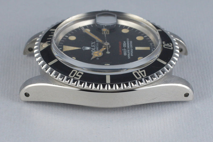 1971 Rolex Red Submariner 1680 Mark V Dial