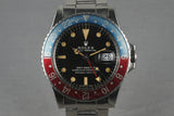 1968 Rolex GMT-Master Ref: 1675 with Mark 1 dial