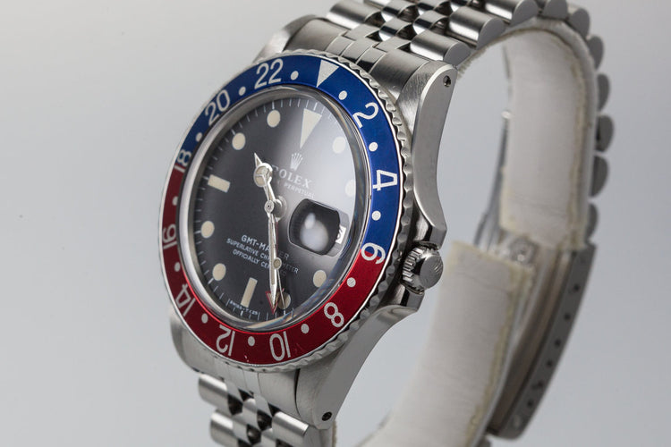 1971 Rolex GMT 1675 with Red 24 Hour Hand