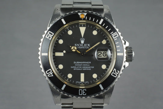 1981 Rolex Submariner 16800