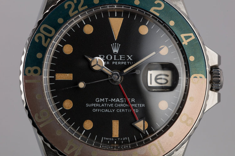 1968 Rolex GMT-Master 1675 with Mark 1 Matte Dial