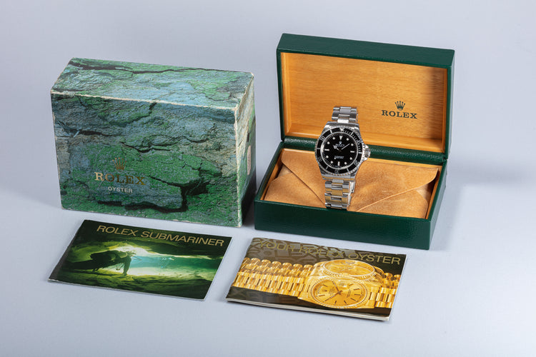 1997 Rolex Submariner 14060 with Box and Booklets