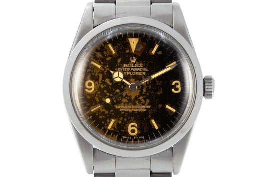 1965 Rolex Explorer 1016 with Tropical Gilt Dial