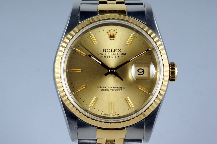 1989 Rolex Two Tone DateJust 16233