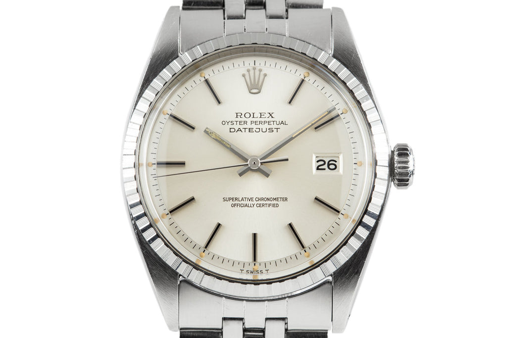 1972 Rolex Datejust 1603 Silver Dial