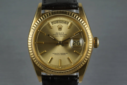 1972 Rolex YG Day-Date 1803