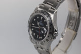 2001 Rolex Explorer II 16570 with Black Dial