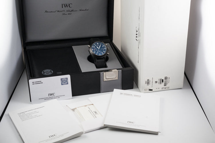 2006 IWC Pilots Double Chronograph Limited Edition IW378601 with Box and Papers