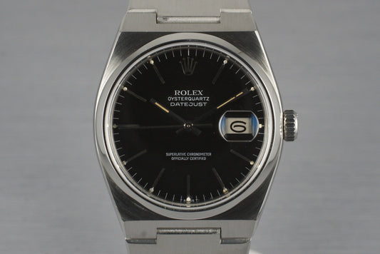 1980 Rolex OysterQuartz Datejust 17000
