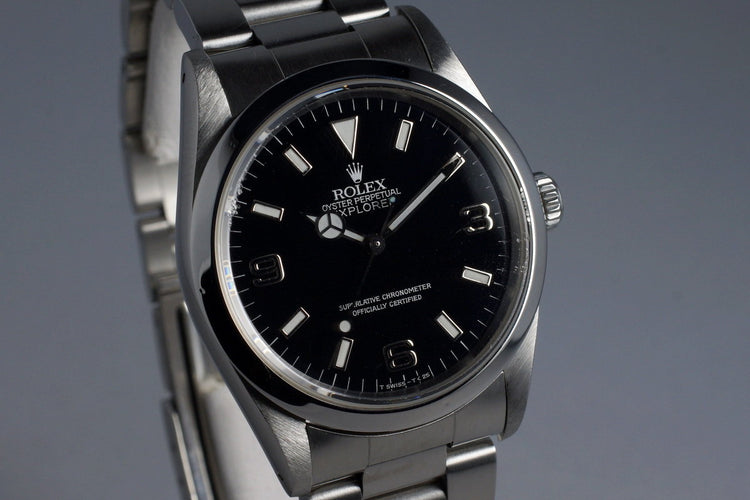 1990 Rolex Explorer 14270 ‘Blackout’ with Box and Papers