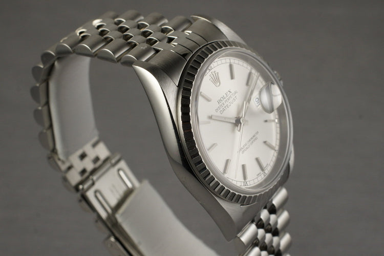 2003 Rolex DateJust 16220 with Box and Papers