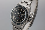 1972 Rolex Red Submariner 1680 MK IV Dial with Box and Papers