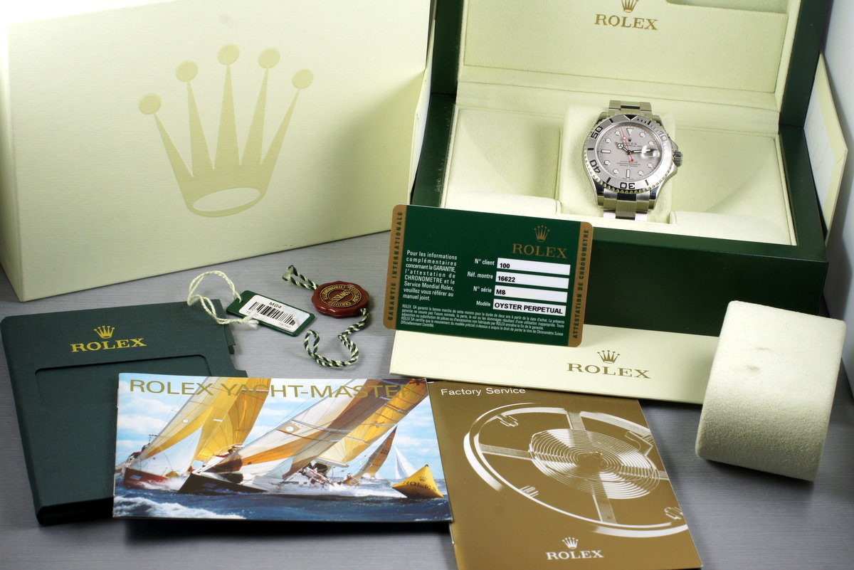 HQ Milton - 2008 Rolex Yacht-Master 16622 with Box and Papers