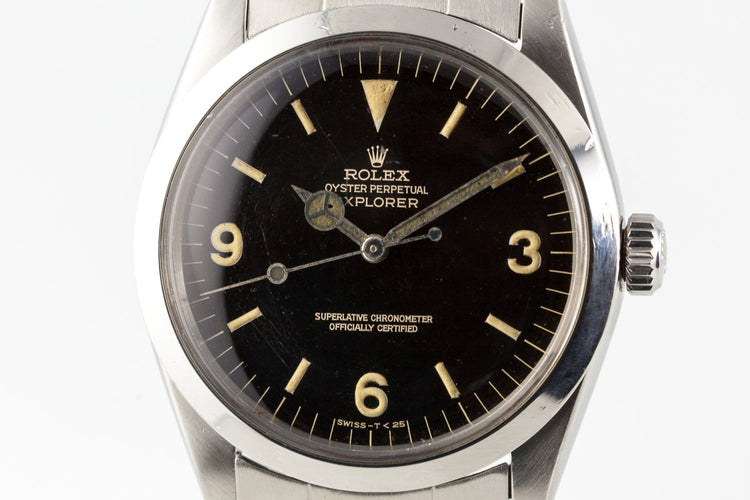 1965 Rolex Explorer 1016 Gilt Dial