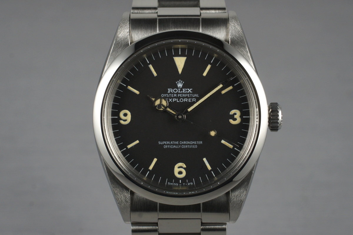 HQ Milton - 1966 Rolex Explorer 1 1016 with RSC Papers, Inventory