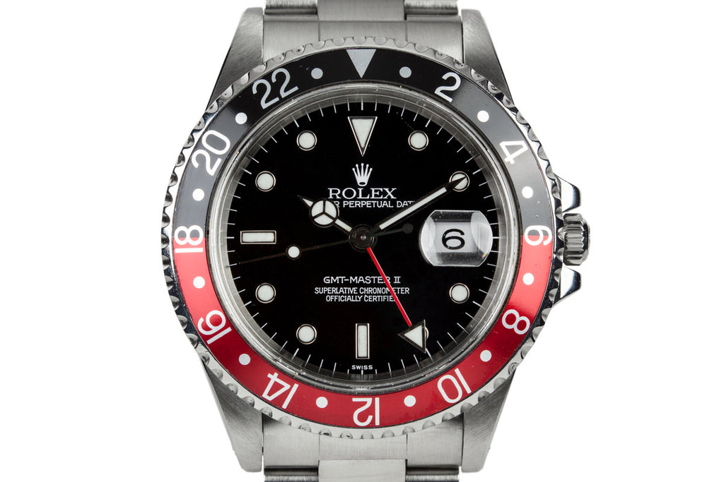 1999 Rolex GMT-Master II 16710 with "Coke" Bezel and Swiss Only Dial