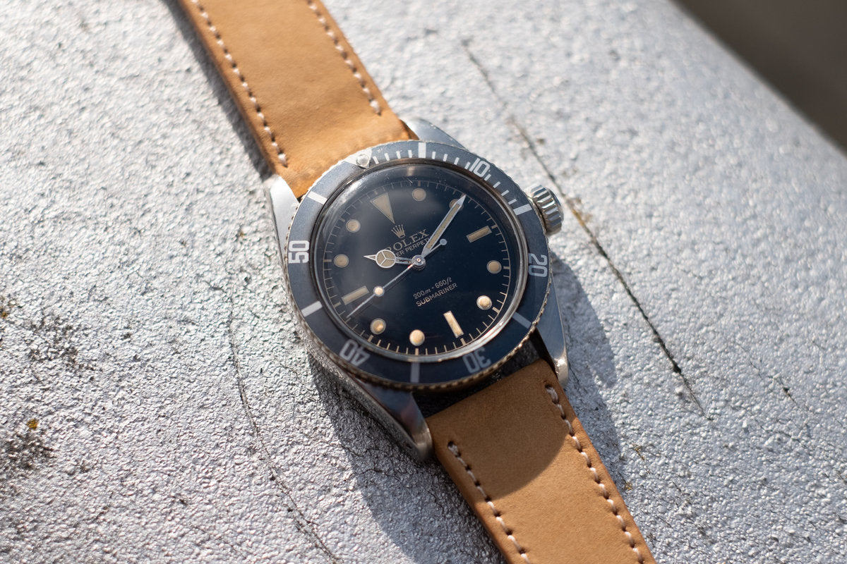 HQ Milton - 1958 Rolex Submariner 5510 Big Crown with Rare "SWISS" Gilt Triti, Inventory #A1894, For Sale