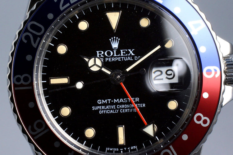 1986 Rolex GMT 16750