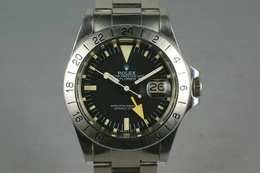 Rolex Explorer II Ref: 1655 with Box and Papers