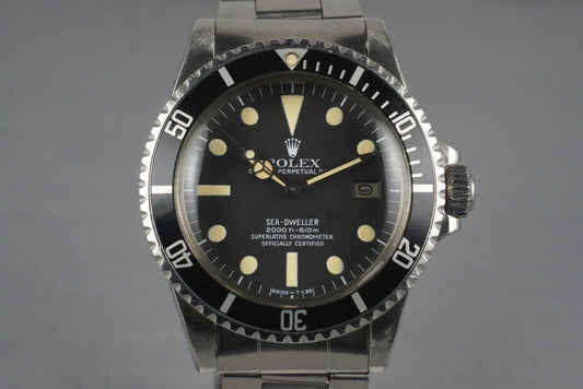 1978 Rolex Sea Dweller 1665 Mark I Dial