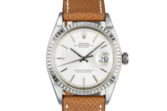 1968 Rolex DateJust 1603 Silver dial