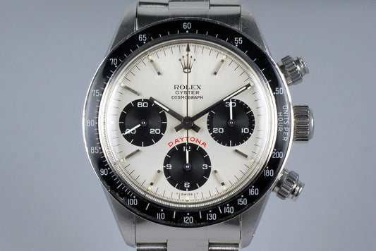 1979 Rolex Daytona 6263 Silver Big Red Daytona Dial
