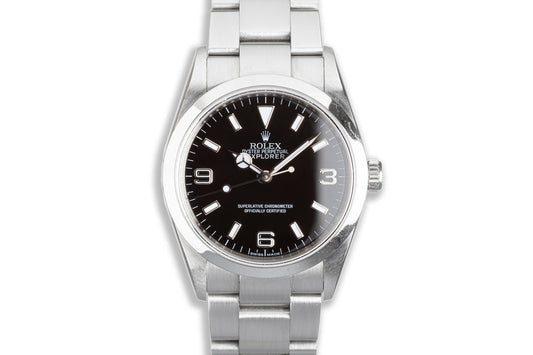 2009 Rolex Explorer 114270 with Box & Card