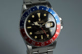 1965 Rolex GMT 1675 Glossy Gilt Dial