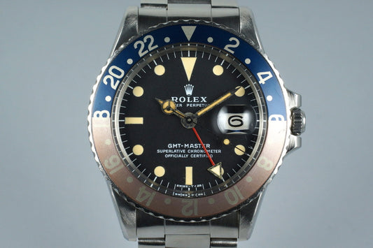 1972 Rolex GMT 1675 Mark I Dial