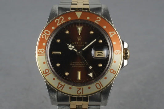 1981 Rolex GMT 16753  with Root Beer Dial