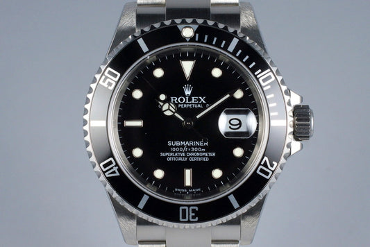 2005 Rolex Submariner 16610