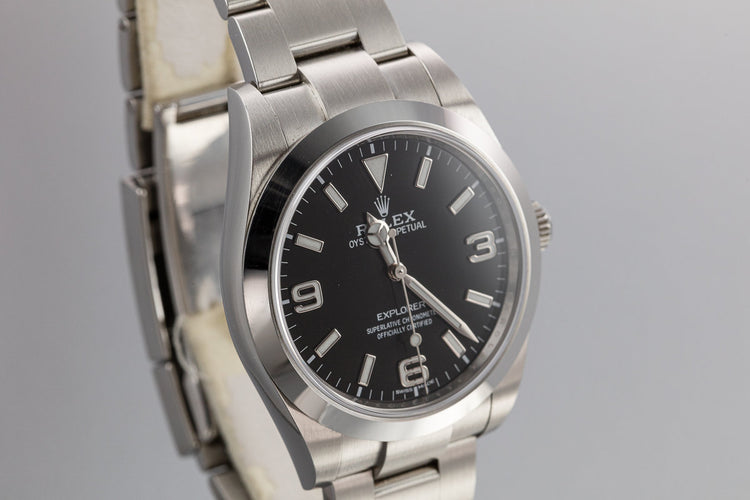 2017 Rolex 40mm Explorer 1 214270 with Box and Papers