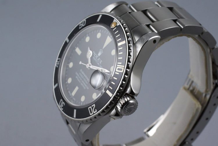 1981 Rolex Submariner 16800 Matte Dial