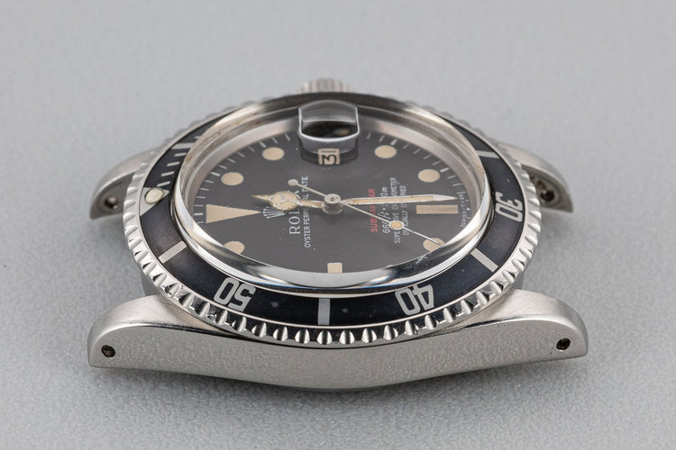 1970 Rolex Submariner 1680 with MK IV Red Dial