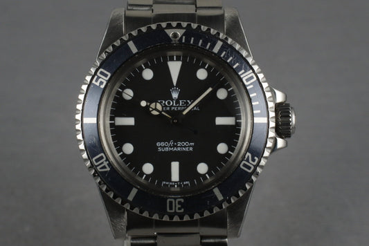 Rolex Submariner 5513 Mark 1 Maxi