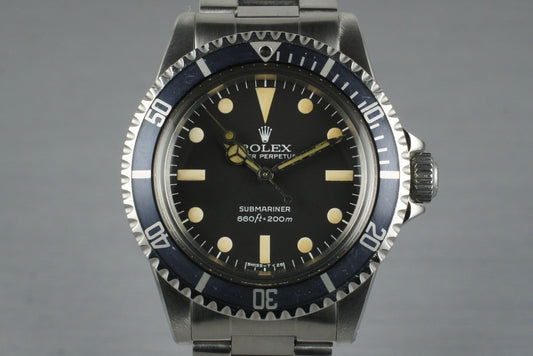 1979 Rolex Submariner 5513 Mark II Maxi Dial