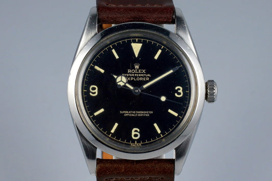 1960 Rolex Explorer 1 1016 Glossy Gilt Dial